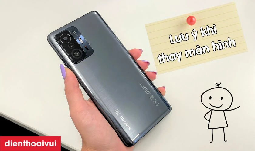 thay m&agrave;n h&igrave;nh Xiaomi 11t Pro gi&aacute; bao nhi&ecirc;u