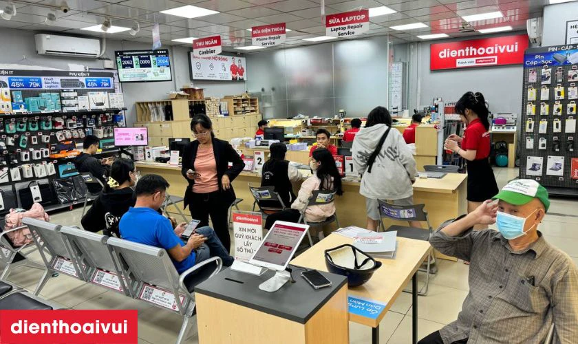 Dịch vụ thay màn hình Xiaomi 12T chính hãng, lấy liền tại Điện Thoại Vui