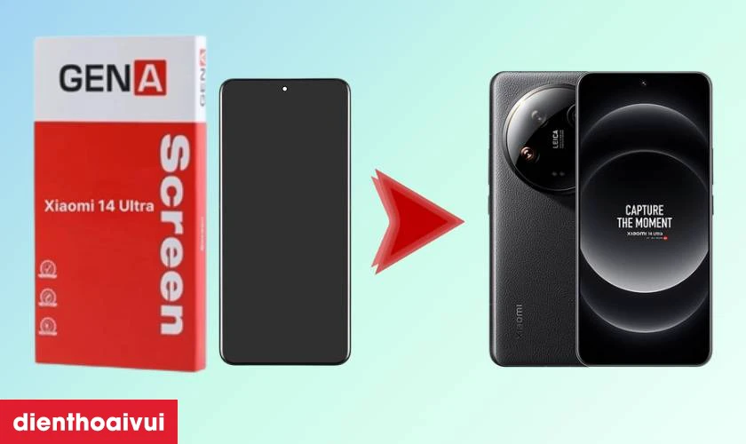 M&agrave;n h&igrave;nh GENA loại Pro thay cho Xiaomi 14 Ultra c&oacute; tốt kh&ocirc;ng