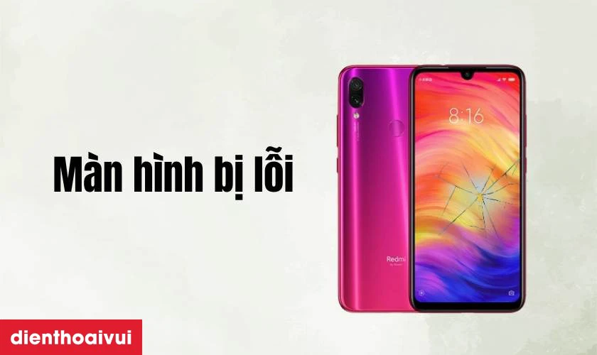 Dấu hiệu cần thay m&agrave;n h&igrave;nh Xiaomi Note 7 Pro