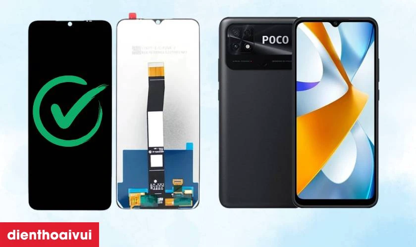 M&agrave;n h&igrave;nh ch&iacute;nh h&atilde;ng GENA loại Pro thay cho Xiaomi Poco C40 c&oacute; tốt kh&ocirc;ng?