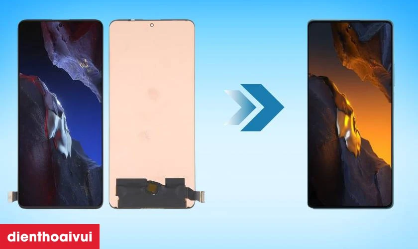 Lưu ý khi thay màn hình Xiaomi Poco F5 5G