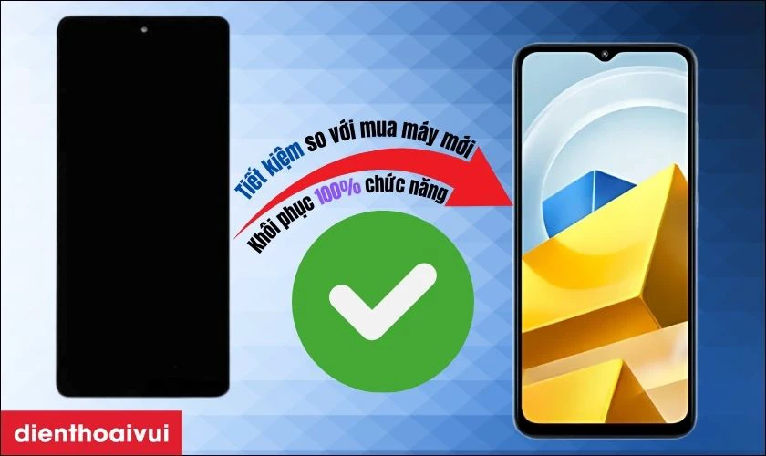C&oacute; n&ecirc;n thay m&agrave;n h&igrave;nh Xiaomi Poco M5 kh&ocirc;ng?