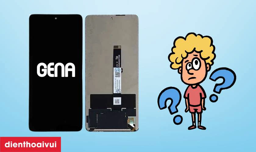 Giới thiệu m&agrave;n h&igrave;nh ch&iacute;nh h&atilde;ng GENA loại A+ thay cho Xiaomi Poco X3