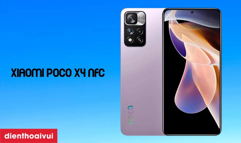 M&agrave;n h&igrave;nh Xiaomi Poco X4 NFC sử dụng c&ocirc;ng nghệ AMOLED hiện đại