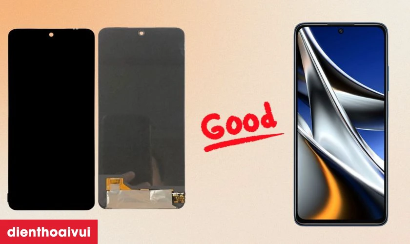 Màn hình chính hãng GENA loại A+ thay cho Xiaomi Poco X5 có tốt không