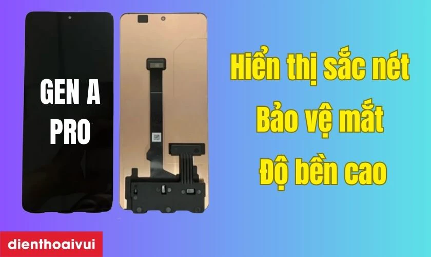 M&agrave;n h&igrave;nh GENA loại Pro thay cho Xiaomi Poco X6 Pro c&oacute; tốt kh&ocirc;ng?