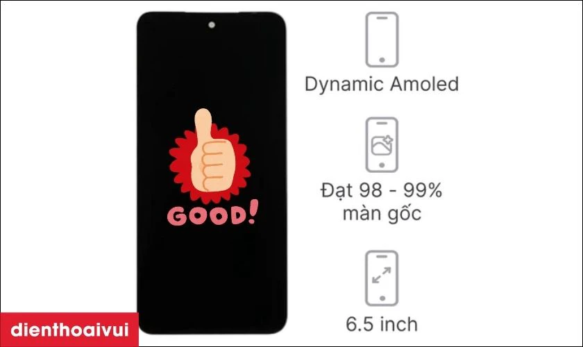 M&agrave;n h&igrave;nh ch&iacute;nh h&atilde;ng GENA loại Pro thay cho Xiaomi Redmi 10 c&oacute; tốt kh&ocirc;ng?