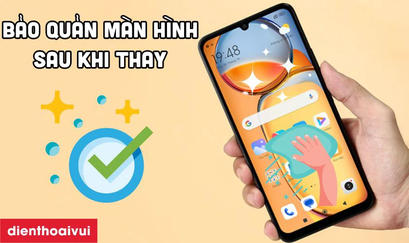 C&aacute;ch bảo quản điện thoại sau khi thay m&agrave;n h&igrave;nh