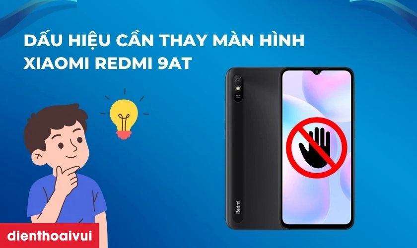 Dấu hiệu cần thay m&agrave;n h&igrave;nh Xiaomi