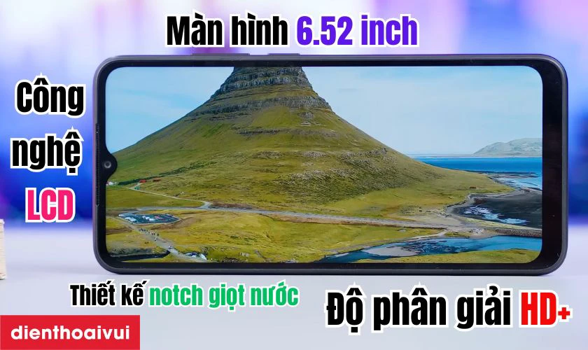 Màn hình của Xiaomi Redmi A1 mang đến trải nghiệm hình ảnh rõ nét