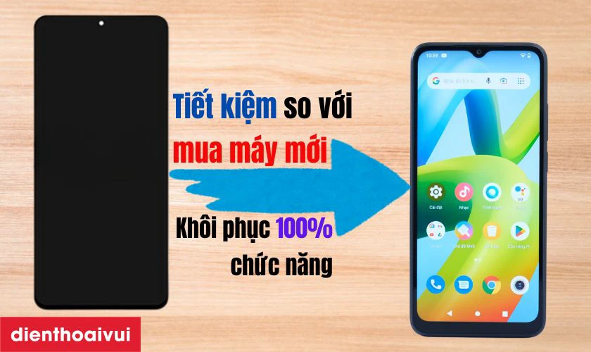 Có nên thay màn hình Xiaomi Redmi A1 không?