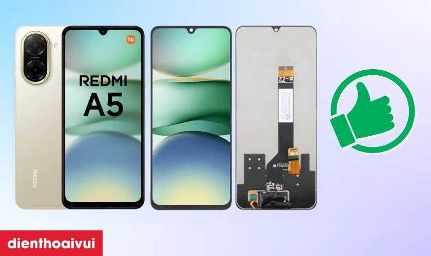 Thay m&agrave;n h&igrave;nh Xiaomi Redmi A5 cần lưu &yacute; g&igrave;?