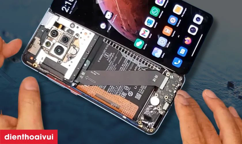 Quy tr&igrave;nh thay m&agrave;n h&igrave;nh Xiaomi Redmi K30s minh bạch