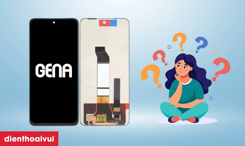 Thay m&agrave;n h&igrave;nh Xiaomi Redmi K40S ch&iacute;nh h&atilde;ng GENA loại Pro
