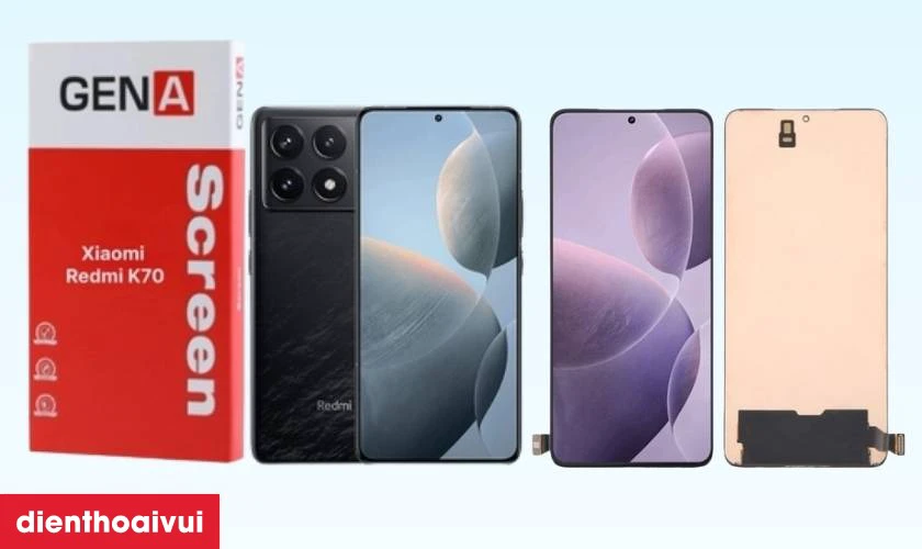 Thay m&agrave;n h&igrave;nh Xiaomi Redmi K70 cần lưu &yacute; g&igrave;?