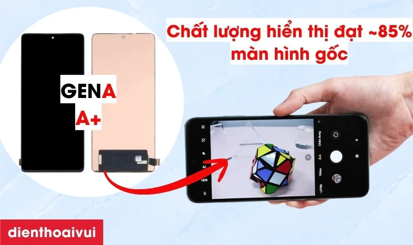 M&agrave;n h&igrave;nh GENA loại A+ thay cho Xiaomi Redmi Note 10 c&oacute; tốt kh&ocirc;ng?