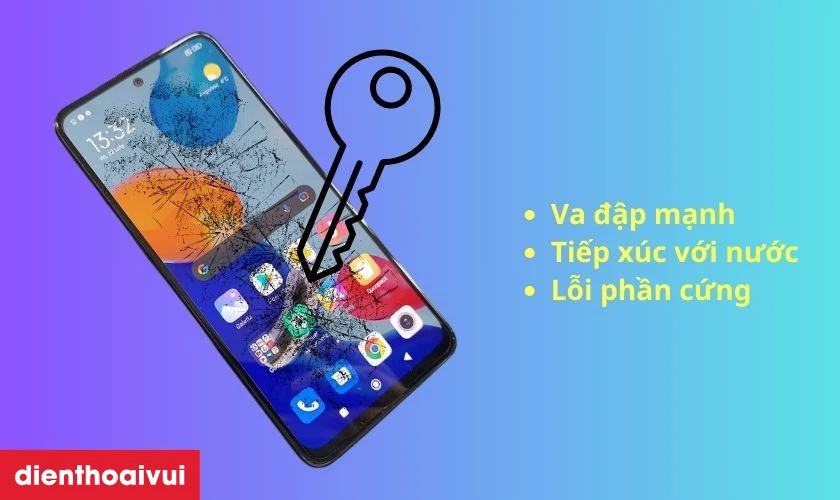 Nguy&ecirc;n nh&acirc;n hư hỏng m&agrave;n h&igrave;nh Xiaomi Redmi Note 11