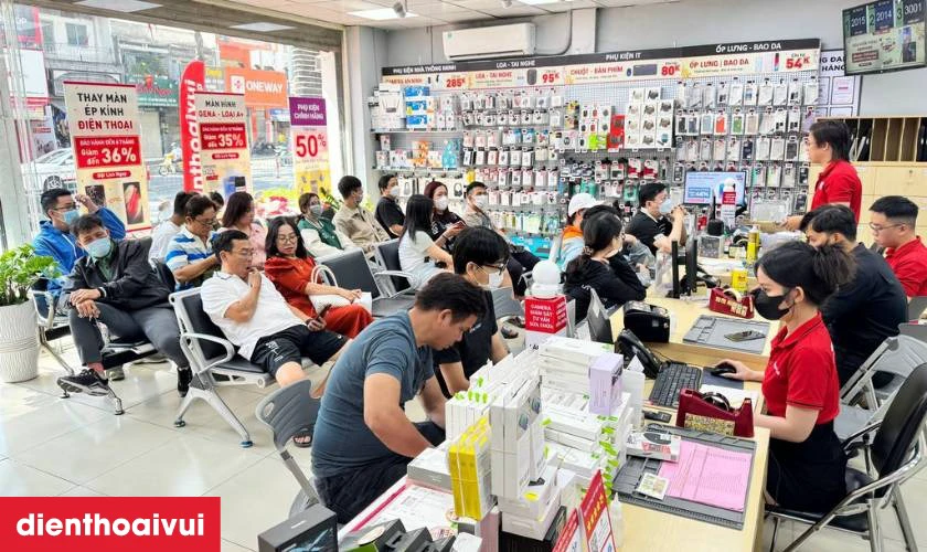 Thay màn hình Xiaomi Redmi Note 12 Pro giá rẻ, uy tín tại Điện Thoại Vui