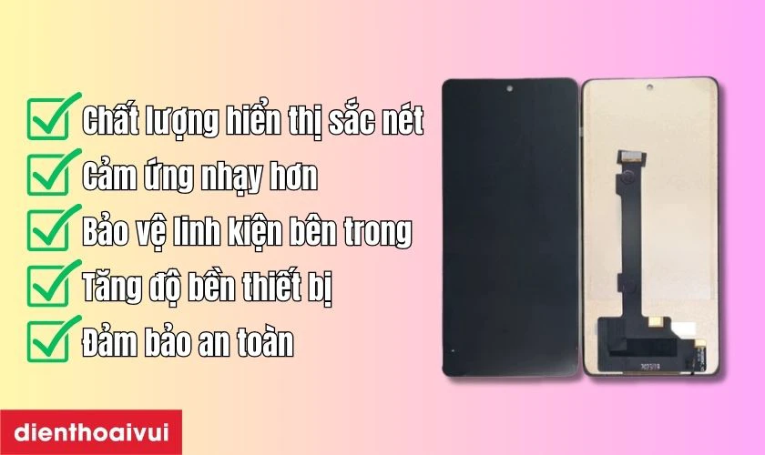 C&oacute; n&ecirc;n thay m&agrave;n h&igrave;nh Xiaomi Redmi Note 12 Pro Plus kh&ocirc;ng?