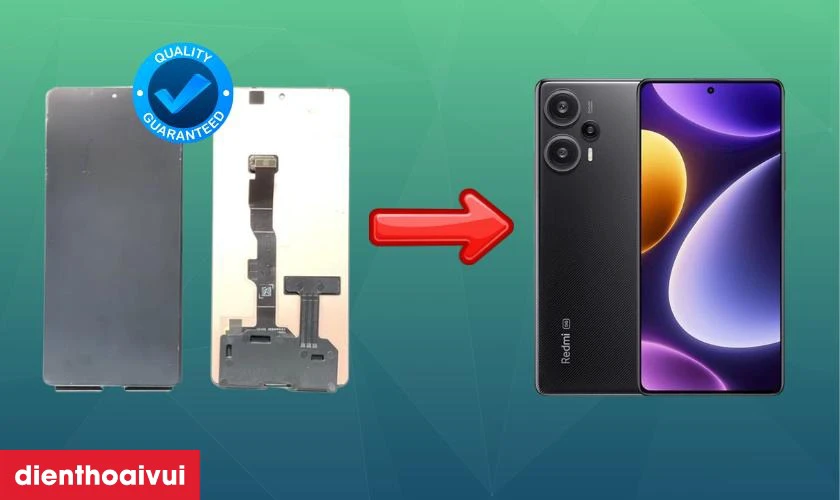 M&agrave;n h&igrave;nh GENA loại Pro thay cho Xiaomi Redmi Note 12 Turbo c&oacute; tốt kh&ocirc;ng?