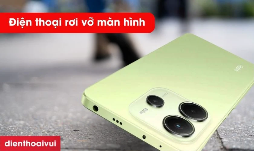 Nguyên nhân màn hình Xiaomi Redmi Note 14 bị sọc, hỏng nặng