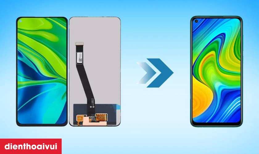 Lưu &yacute; khi thay m&agrave;n h&igrave;nh Xiaomi Redmi Note 9