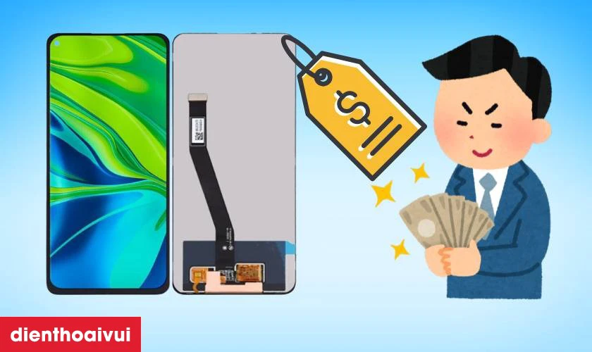 Quy tr&igrave;nh thay m&agrave;n h&igrave;nh Xiaomi Redmi Note 9 chuy&ecirc;n nghiệp lấy liền tại Điện Thoại Vui