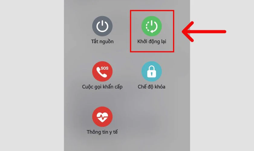 Khởi động lại và cập nhật hệ điều hành