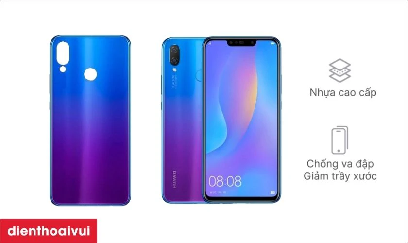 Khi nào thay kính lưng và khi nào thay nguyên bộ vỏ Huawei Nova 3i?