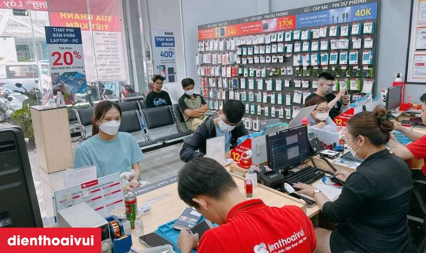Cửa h&agrave;ng thay n&uacute;t nguồn h&atilde;ng Safety