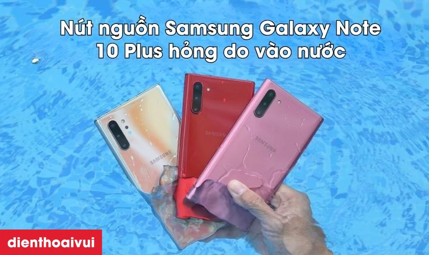 Nước l&agrave;m hư hỏng n&uacute;t nguồn điện thoại cần lưu &yacute;