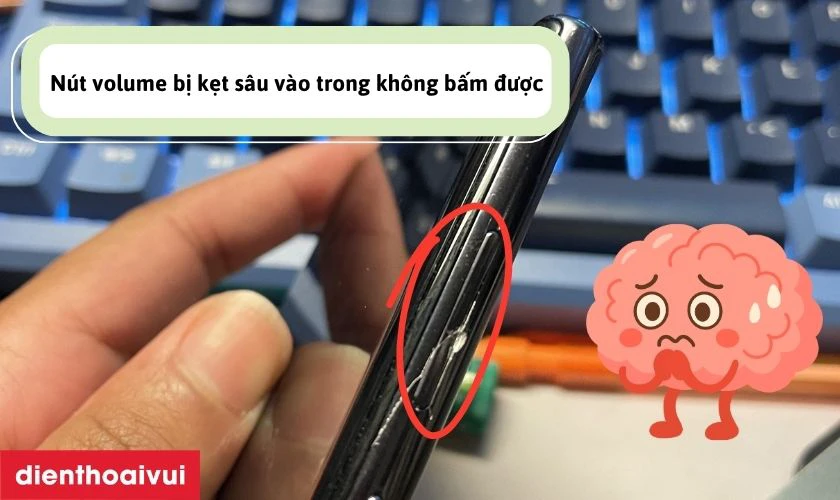 Trường hợp cần thay n&uacute;t volume Samsung Galaxy S8 Plus