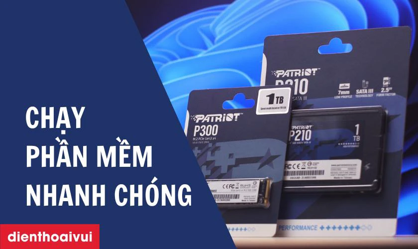 Nạp chạy phần mềm nhanh ch&oacute;ng