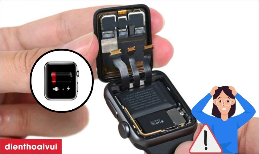 C&aacute;c dấu hiệu nhận biết bạn cần thay pin Apple Watch Series 4 nhanh ch&oacute;ng