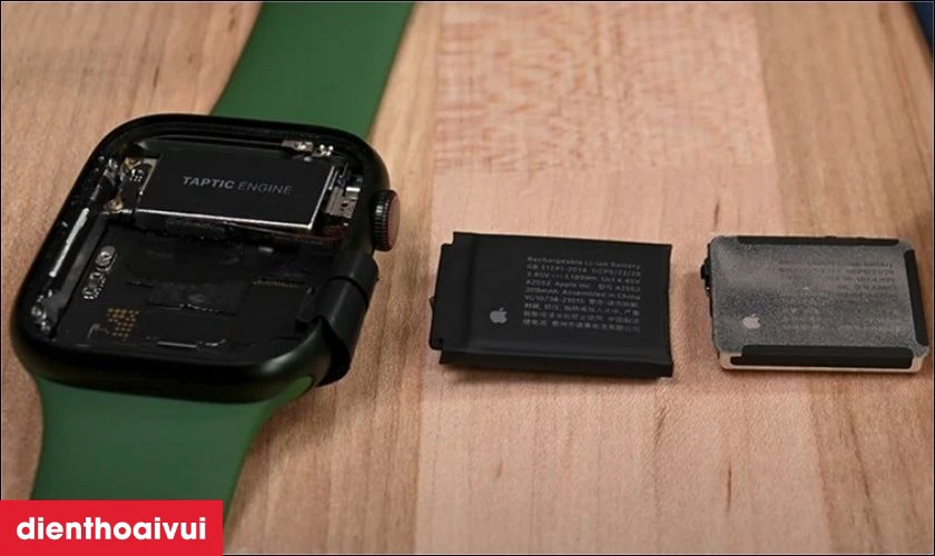 Apple Watch Series 7 sở hữu pin chất lượng cao