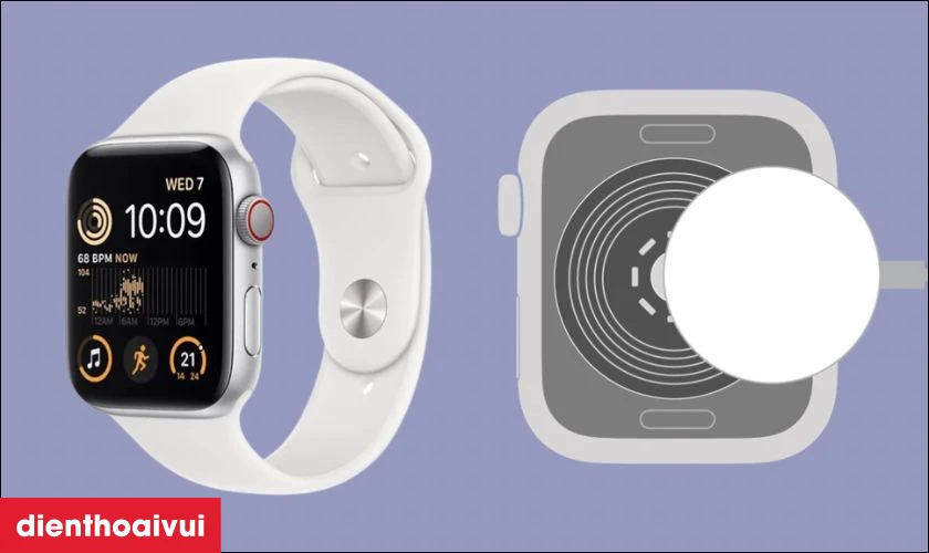 Pin nhanh hết, sạc l&acirc;u đầy l&agrave; dấu hiệu cần thay pin Apple Watch Series SE 44mm
