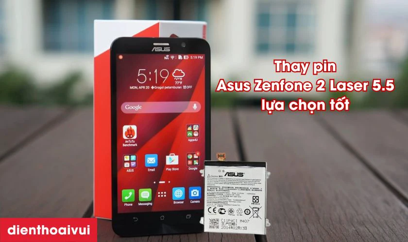 Có nên thay pin Asus Zenfone 2 Laser 5.5 không?