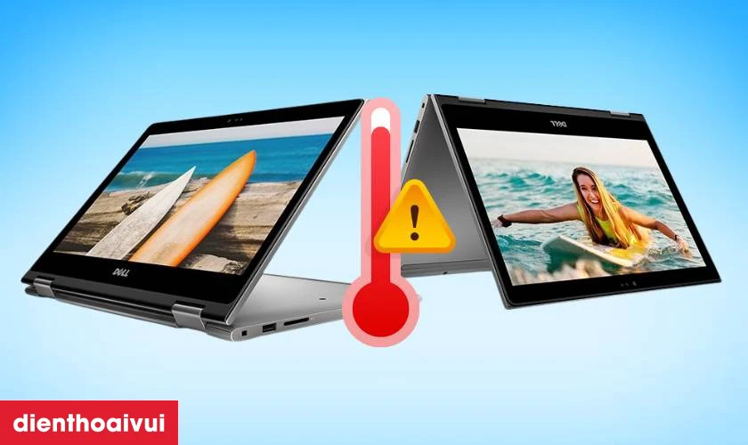 Dấu hiệu laptop Dell Inspiron 15 5000 2-IN-1 5579 cần thay pin