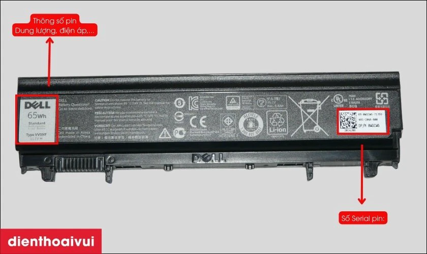 Đảm bảo linh kiện mới có đầy đủ tem mác và bảo hành