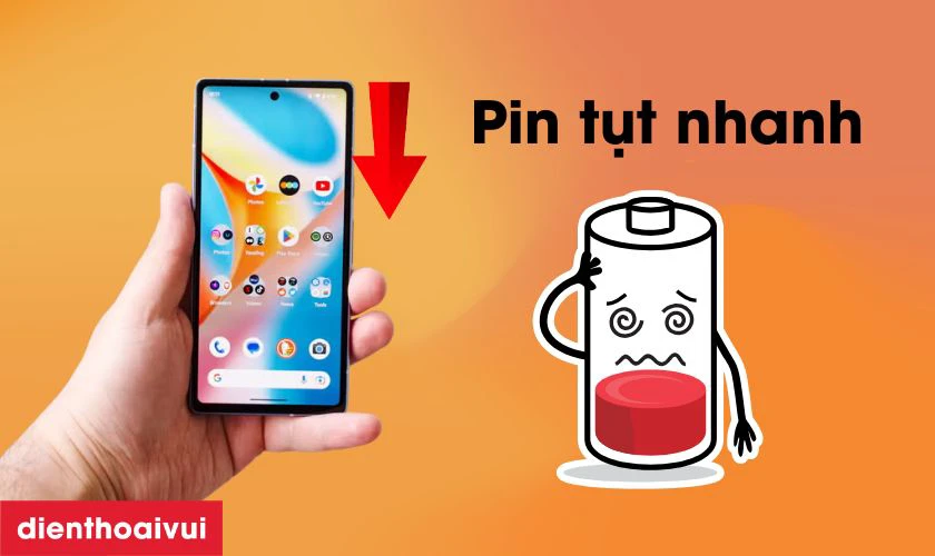 C&aacute;c dấu hiệu nhận biết bạn cần thay pin Google Pixel 7A