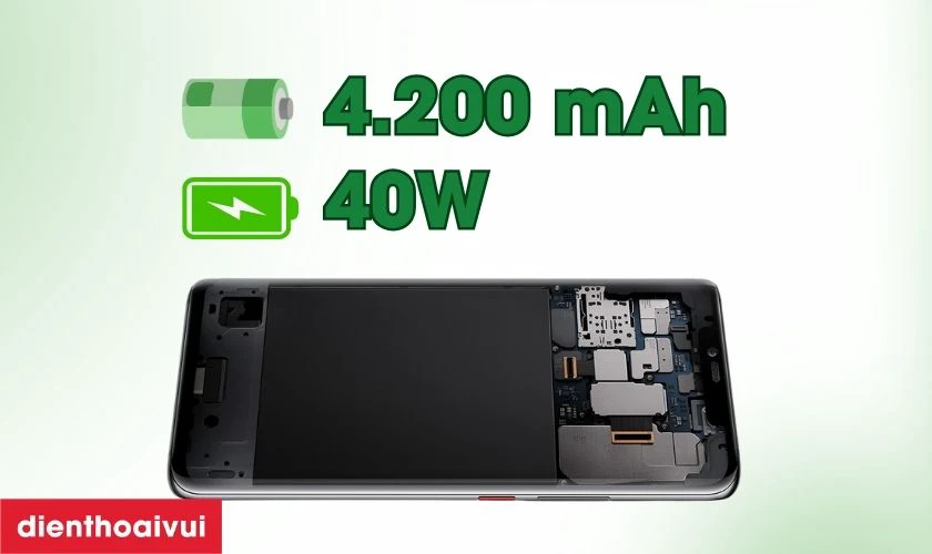 Đánh giá pin Huawei Mate 20 Pro
