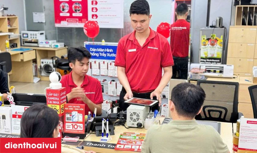 Quy trình thay pin iPad Air 4 chính hãng Pisen chuyên nghiệp lấy liền tại Điện Thoại Vui