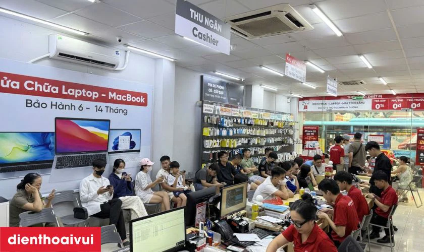 Dịch vụ thay pin iPad Air 4 chính hãng Pisen lấy liền tại Điện Thoại Vui