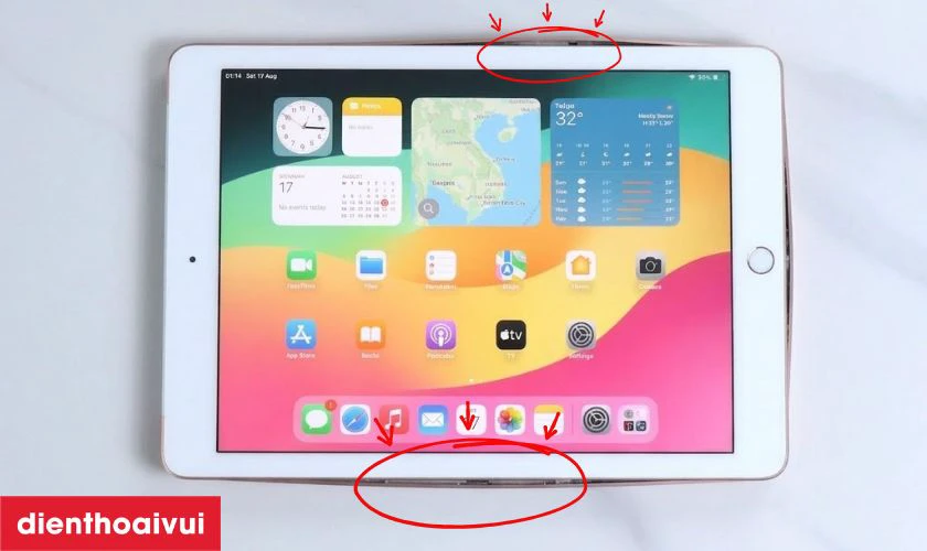 Dấu hiệu cần thay pin iPad Gen