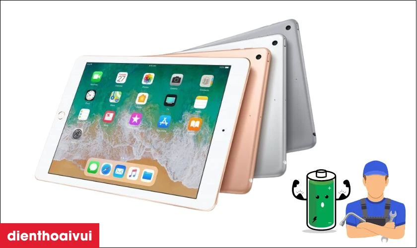 C&oacute; n&ecirc;n thay pin iPad Gen 6 2018 kh&ocirc;ng