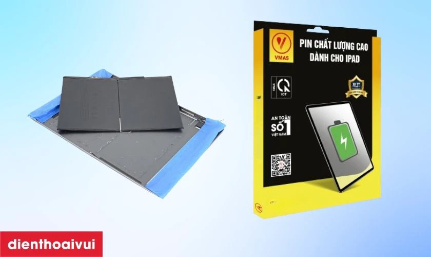 Pin iPad Gen 7 2019 ch&iacute;nh h&atilde;ng Vmas l&agrave; g&igrave;?
