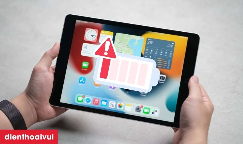 C&aacute;c dấu hiệu nhận biết bạn cần thay pin iPad nhanh ch&oacute;ng
