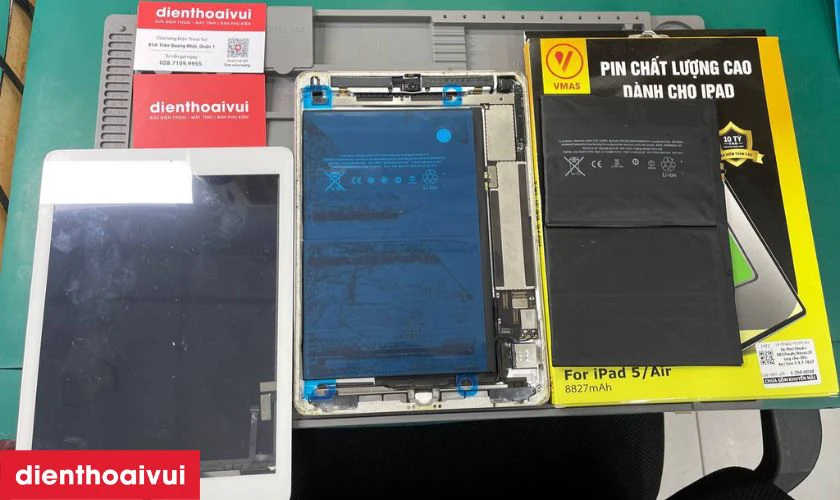 Dịch vụ thay pin cho iPad Mini 5 tại Điện Thoại Vui