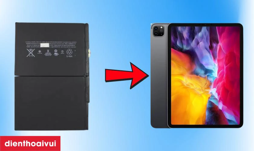 Pin Vmas thay cho iPad Pro 11 2020 có tốt không?